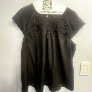 Elegant Black Women's Top